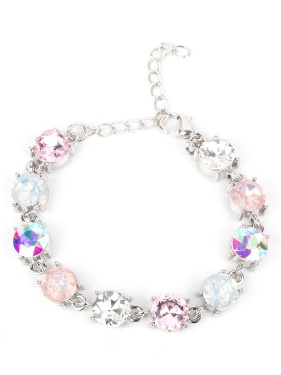 paparazzi Jewelry - Ethereal Empathy - Iridescent Rhinestone Bracelet